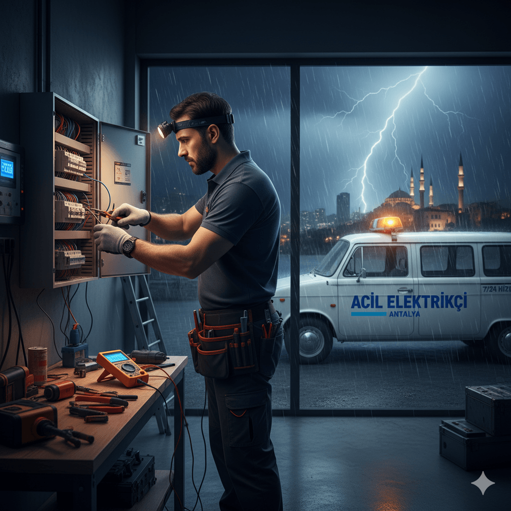Antalya'da Acil Elektrikçi İhtiyaçlarınız İçin Güvenilir Çözümler